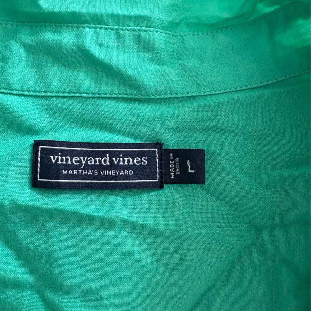 Vineyard Vines Emerald Green Shirt
